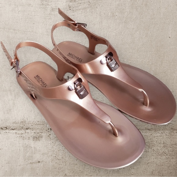 Michael Kors Jelly Thong Sandals - Picture 6 of 6